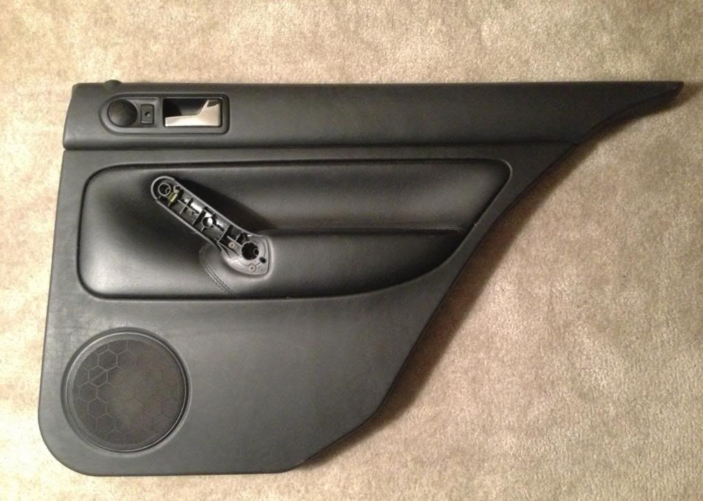 Fs Jetta Black Leather Door Cards Full Set Nj Vw Vortex